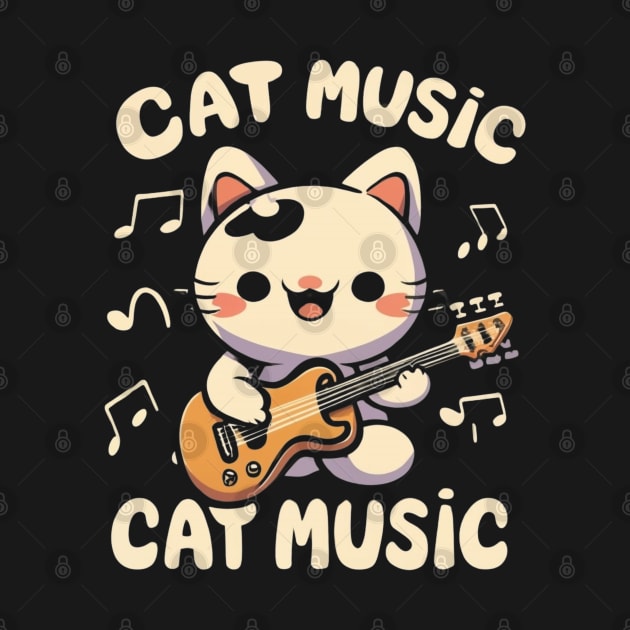 cat music,cute kawaii cat by Jackystore