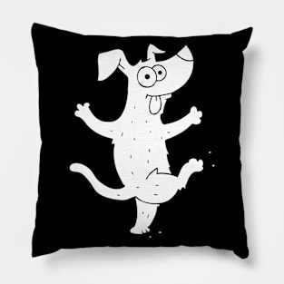 Dancing Yoga- Funny Dog Pillow