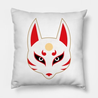 Kitsune mask Pillow