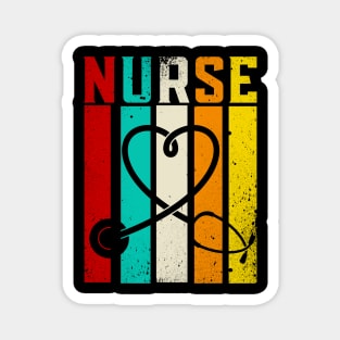 Nurse Retro Magnet