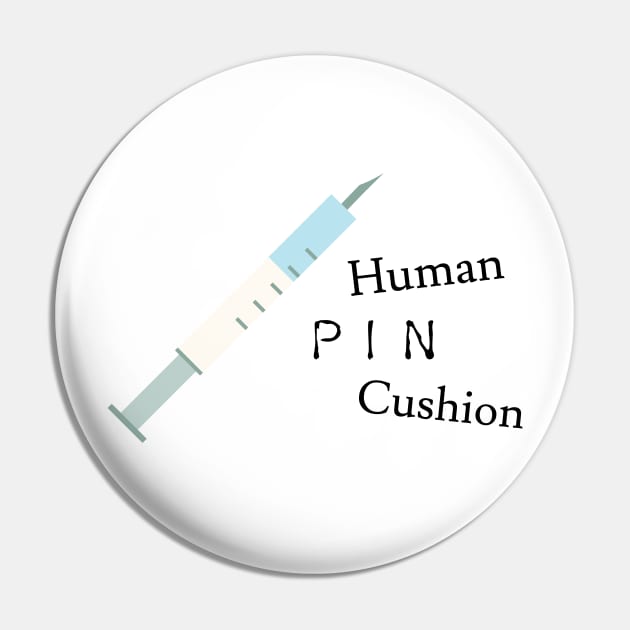 Human Pin Cushion Pin by Jaffe World