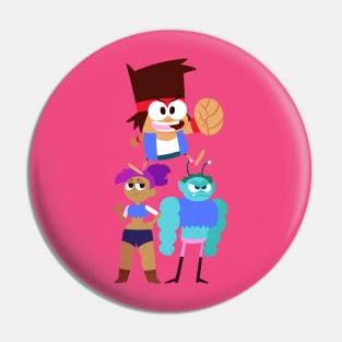 OK KO - Best Friends Pin