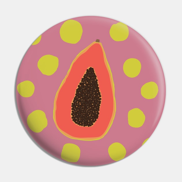 Papaya Pin by sadepois