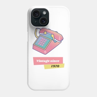 Vintage since 1970 Phone Case