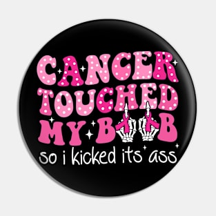 Breast Cancer Survivor Cancer Funny Cancer Chemo Gift For Girl Women Pin