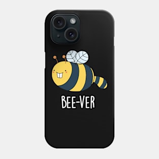 Bee-ver Funny Animal Beaver Bee Pun Phone Case