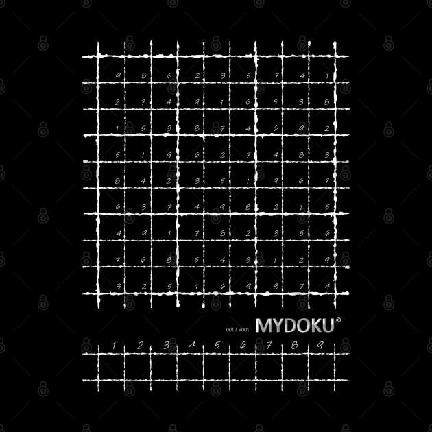 Mydoku_W001_001_F: Sudoku, Sudoku coloring, logic, logic puzzle, holiday puzzle, fun, away from screen by Mydoku