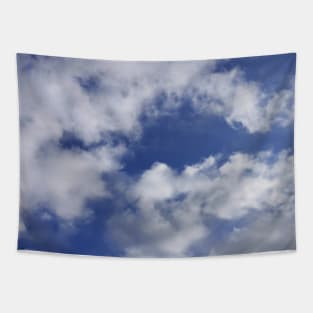 cloudy blue sky Tapestry