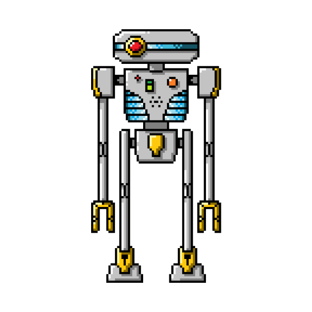 Pixel Robot 132 by Vampireslug