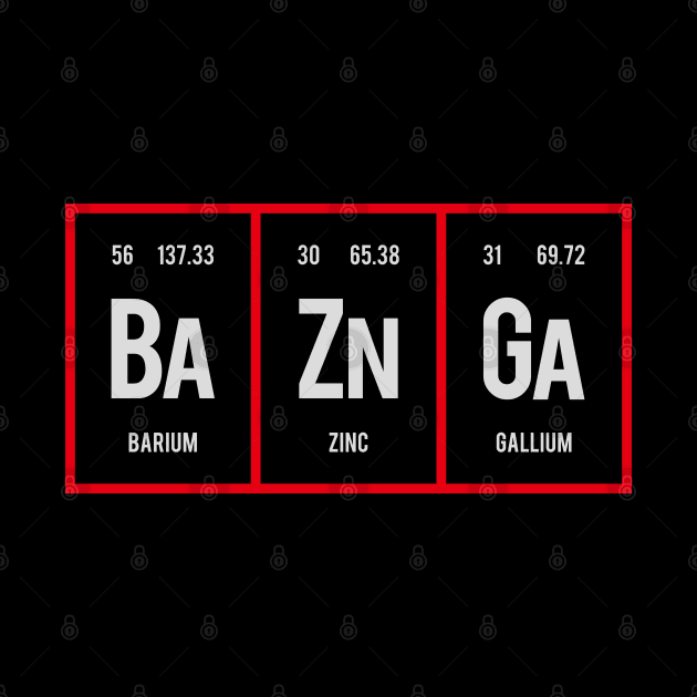 Baznga - Periodic Table of Elements by Distrowlinc