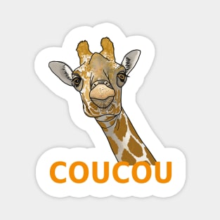 Giraffe Coucou Magnet