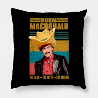 vintage norm macdonald Pillow