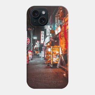 Warmth of Neon Tokyo Phone Case