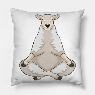 Sheep Yoga Fitness Meditation Pillow