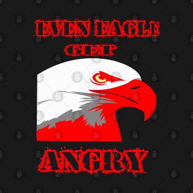 Angry Eagle by Egy Zero