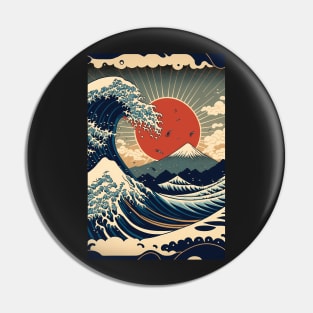 The Great Wave off Kanagawa Pin