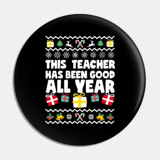 This Teacher Is Always Good Pin