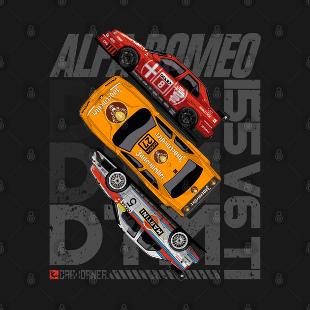 DTM - 155 V6 TI - CarCorner by CarCorner - Automotive Artwork