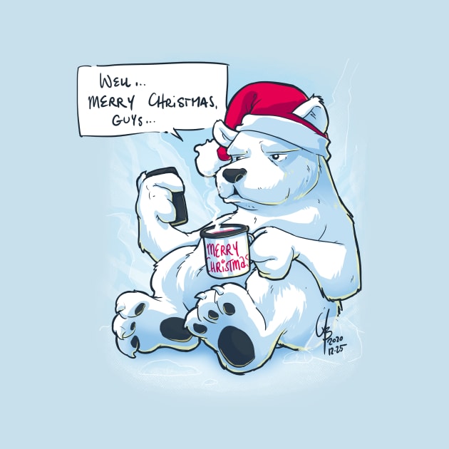 Christmas Bear by MBGraphiX