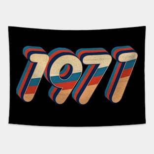 1971 - vintage retro 70s future b Tapestry