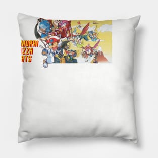 Samurai Pizza Cats Pillow