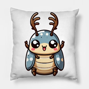 Majestic Beetle Elegance Pillow