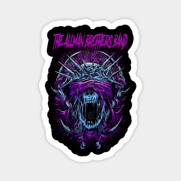 THE ALLMAN BROTHERS BAND Magnet by batubara.studio