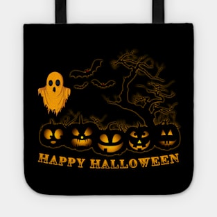 happy halloween Tote