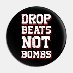 Drop beats - hip hop 90s collector Pin