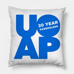 Universal Orlando Annual Passholder Tenure T-Shirt- 20 Year Passholder Pillow