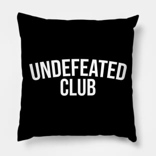 Undefeated Club Pillow