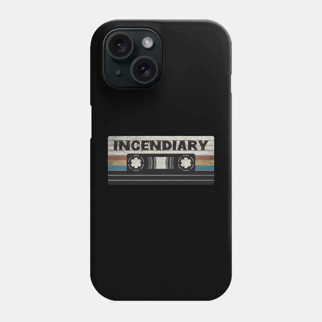 Incendiary Mix Tape Phone Case by getinsideart