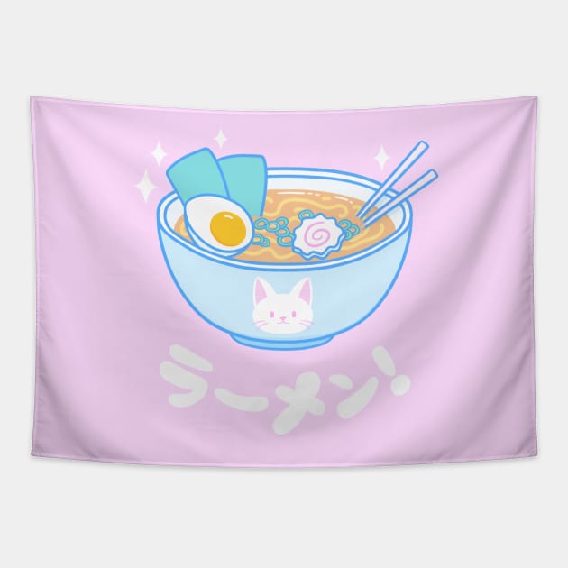 Cute Ramen | Nikury Tapestry by Nikury