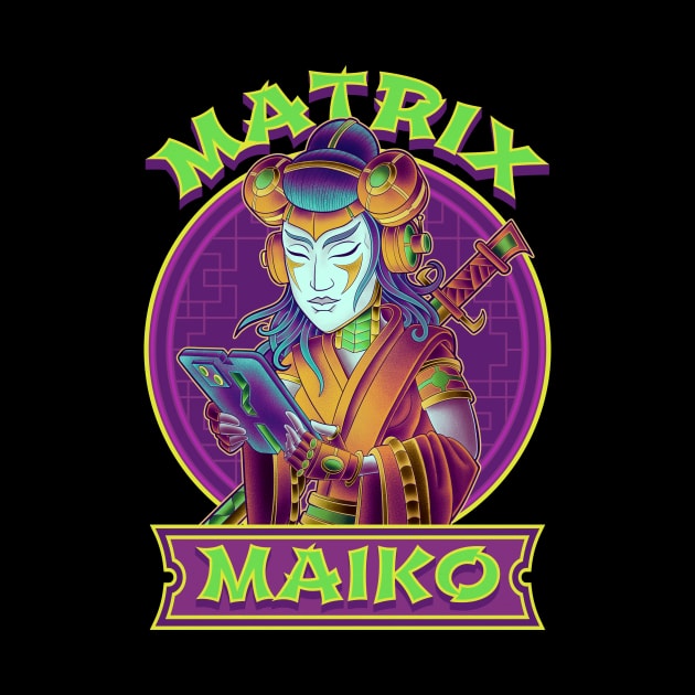 Matrix Maiko by danielcolumna_art