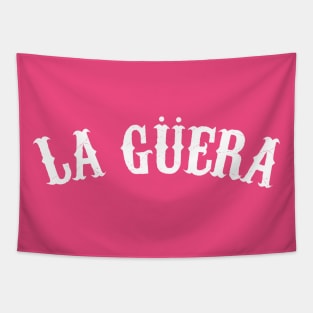 La guera - blondie - White design Tapestry