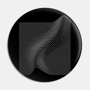 geometric lines waves design Pin