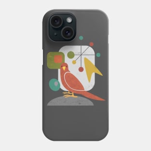 Mid Century Modern Bird Phone Case