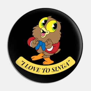 Owl Jolson I love to Singa Pin