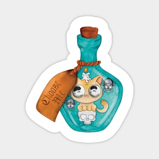 Halloween Bottle Magnet