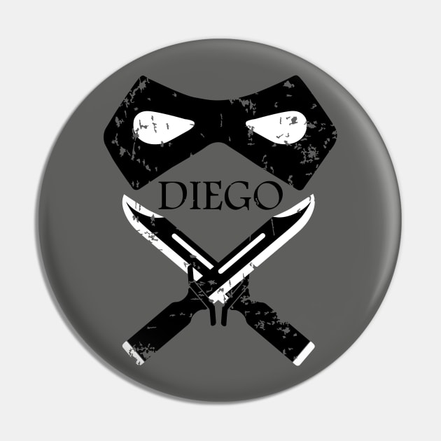 Diego Hargreeves - Number 2 Pin by slice_of_pizzo