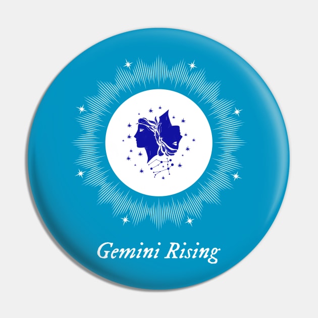 Gemini Rising Astrology Chart Zodiac Sign Ascendant Pin by Witchy Ways