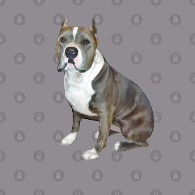 Pit Bull Terrier by Dogs Galore and More