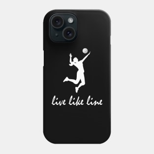 Love Live Like Line Volleyball Womens Best Sports Phone Case