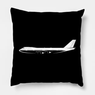 747-100 Silhouette Pillow