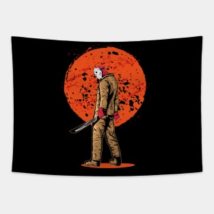 Jason Voorhees Make Friday Great Again Tapestry