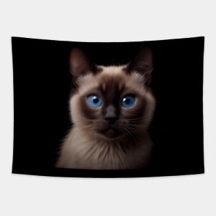 Siamese Cat - A Sweet Gift Idea For All Cat Lovers And Cat Moms Tapestry