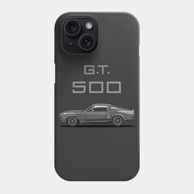 GT 500 Phone Case by HSDESIGNS