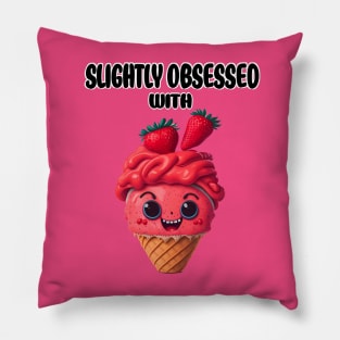 Ice Cream Obsession Pillow