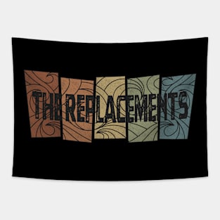 The Replacements Retro Pattern Tapestry