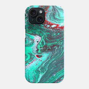 Green Marble Phone Case